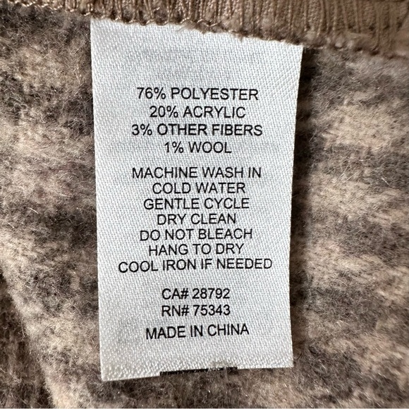 Joie Boyfriend Plaid Shacket Shirt Jacket Tan Size Large - Picture 10 of 10